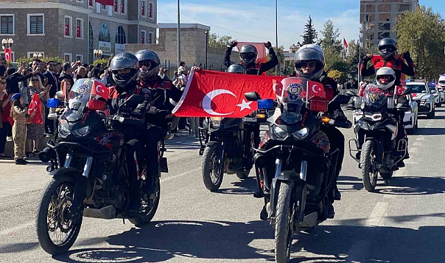 29 Ekim Cumhuriyet Bayramı coşkuyla kutlandı