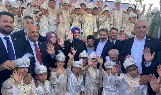 500 çocuk sünnet ettirildi