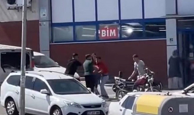 BİM çalışanlarından müşterilere şiddet