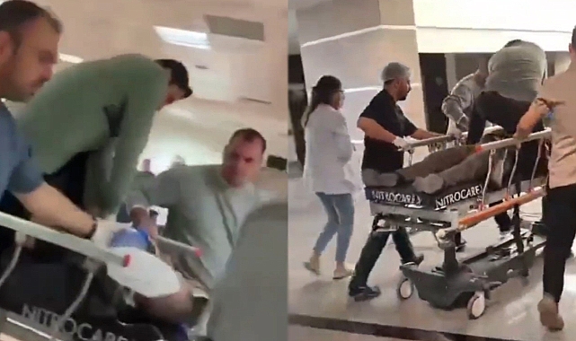 Doktordan sedye üzerinde hayat kurtaran müdahale