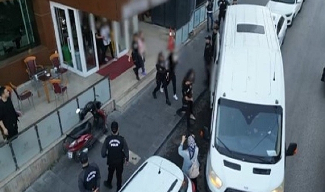 Fuhuş operasyonu: 9 gözaltı