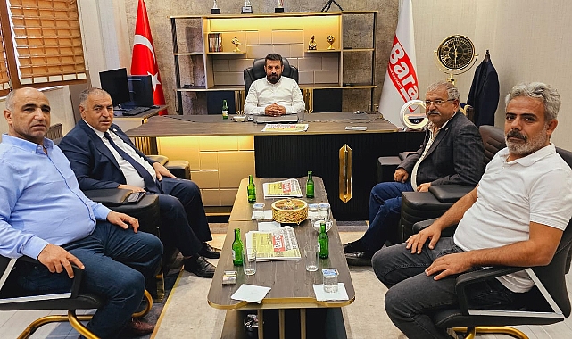 Gülebak'tan Baraj gazetesine ziyaret
