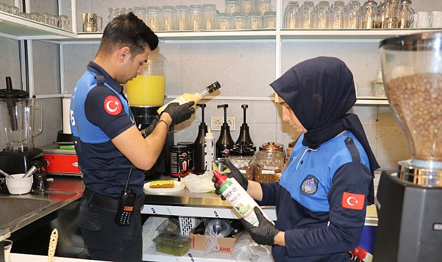 HALİLİYE'DE ZABITA EKİPLERİ KAFELERİ DENETLEDİ