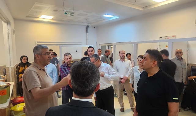İl Sağlık Müdürü bizzat şahit oldu