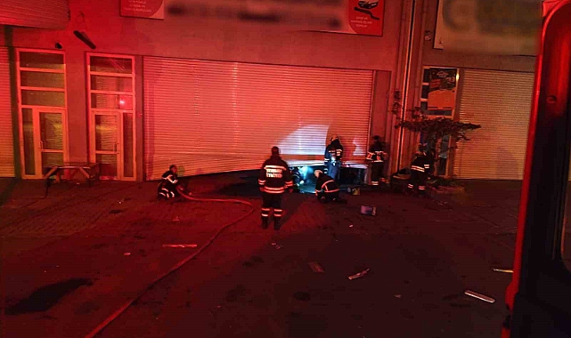 İtfaiye müdahale etti, yangın büyümeden söndürüldü