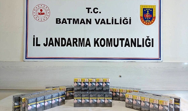 Kaçak sigara operasyonu