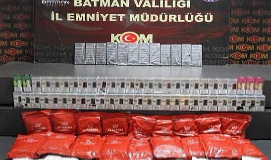 Kaçakçılık operasyonunda 5 kişi gözaltına alındı