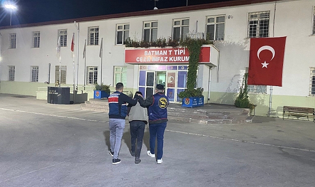 Kesinleşmiş hapis cezası bulunan firari zanlı yakalandı