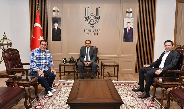 Mahmut Tuncer'den Vali Şıldak'a ziyaret