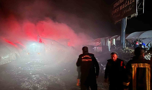 Serada yangın