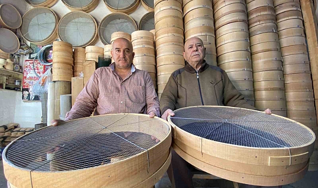 Son elek ustası baba-oğul kaldı
