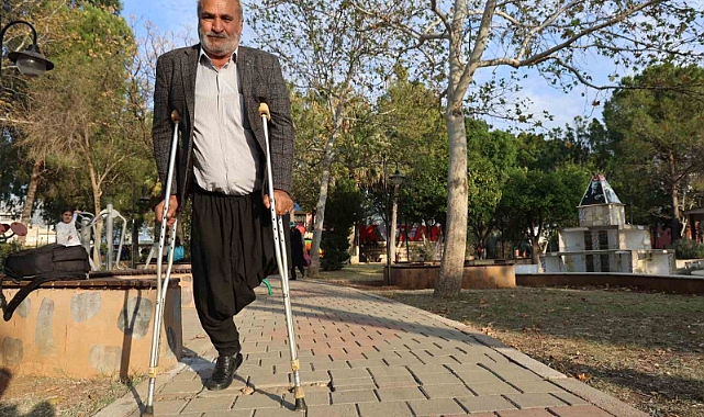 40 yıldır protez bacak hayaline kavuşmayı bekliyor