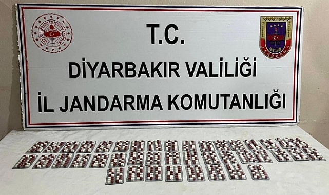 584 adet uyuşturucu hapla yakalanan zanlı tutuklandı