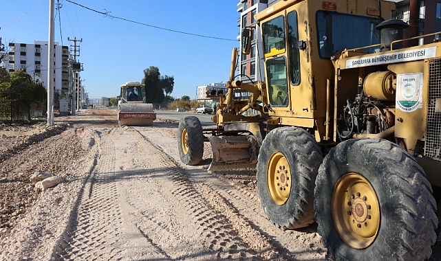 BÜYÜKŞEHİR ŞEHİR YOLU CADDESİNİ GENİŞLETEREK 30 METREYE ÇIKARIYOR