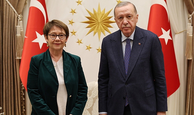 Cumhurbaşkanı Erdoğan, EBRD Başkanı Basso’yu kabul etti