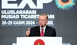Cumhurbaşkanı Erdoğan: "Milli gelirin 2024 sonunda 1 trilyon 331 milyar dolara, kişi başına gelirin 15 bin 551 dolara yükselmesini bekliyoruz"