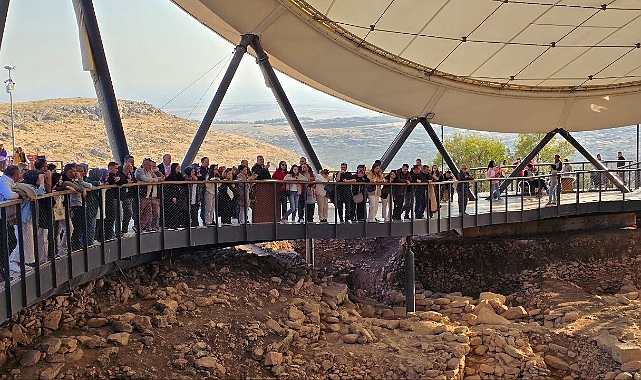 Göbeklitepe ara tatilde ziyaretçi akınına