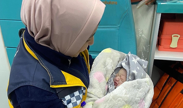 'Bebeğimiz sabırsız çıktı'