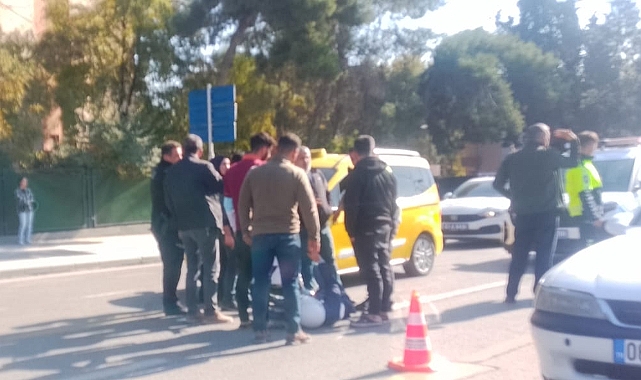 Kent merkezinde motosiklet kazası: 1 yaralı