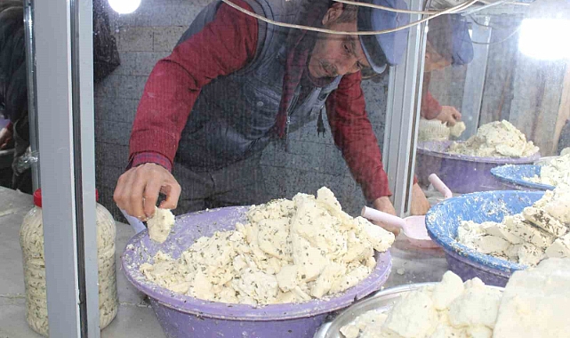 Kışlık peynir satışa çıktı