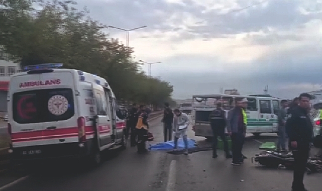 Motosikletli şahıs kaza kurbanı oldu