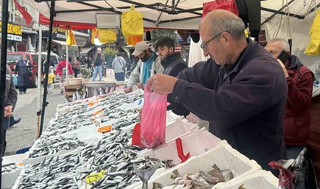Tezgahların gözdesi hamsi oldu