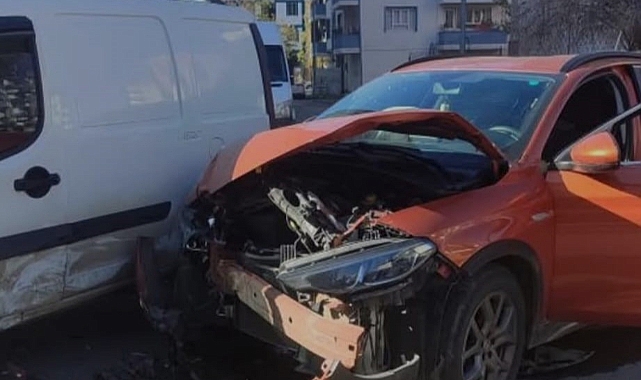 Trafik kazası: 1 yaralı