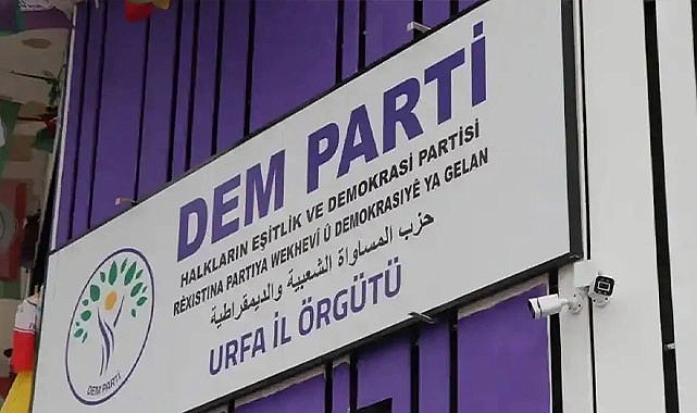 Urfa'da DEM Partililere gözaltı şoku