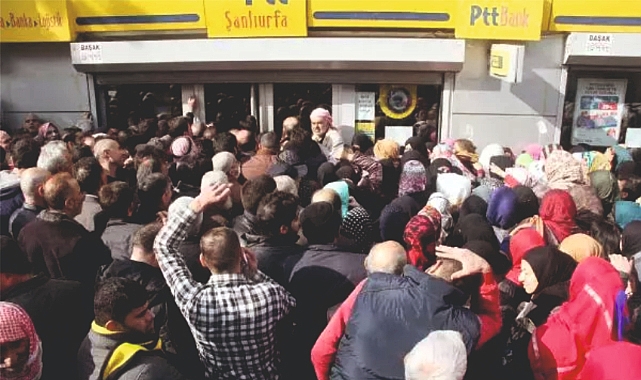 Yaşlı ve engelli aylıkları hesaplara yattı