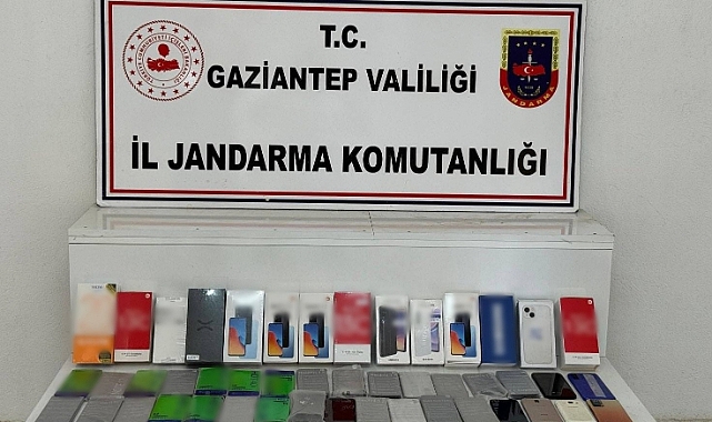 1 milyon TL değerinde kaçak telefon ele geçirildi