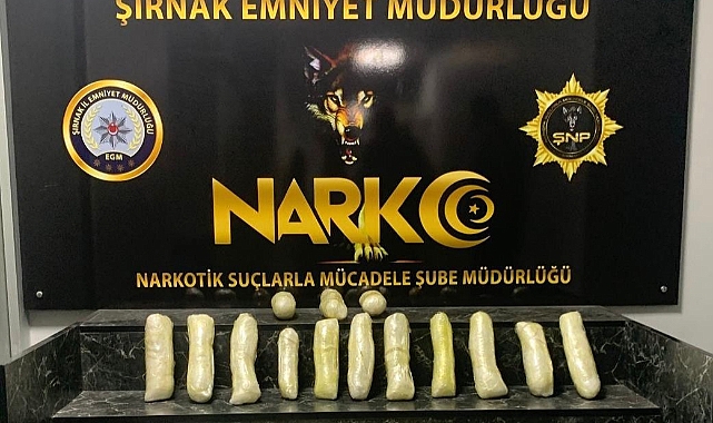 10 kilo 267 gram metamfetamin ele geçirildi