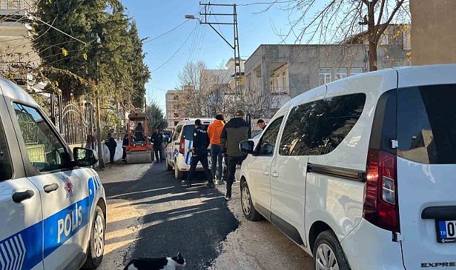 Anne ile oğlu arasındaki kavgaya polisler müdahale etti