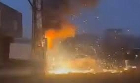 Dicle Elektrik trafosu bomba gibi patladı