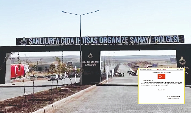 Urfa Gıda OSB'den büyüme hamlesi