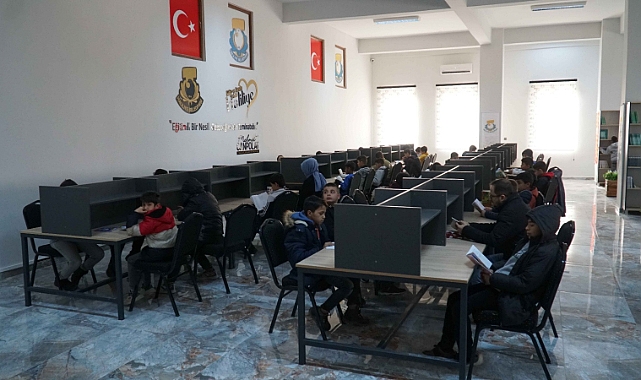 HALİLİYE BELEDİYESİ, OKUMA SALONU İLE SESSİZ VE NEZİH ÇALIŞMA ORTAMI SUNUYOR