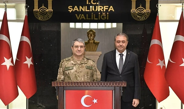 Kara Kuvvetleri Komutanı Urfa'da