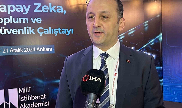 Milli İstihbarat Akademisi Öğretim Üyesi Dr. Erbay: “Türkiye’de yapay zeka modelinin geliştirilmesi güvenlik anlamında oldukça önemli”