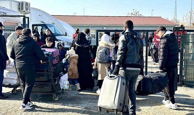 Suriyelilerin ülkelerine dönüşü hız kazandı