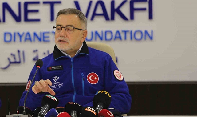 Türkiye Diyanet Vakfı Genel Müdürü Turan: “Suriye’de 13 bin briket ev inşa ettik”