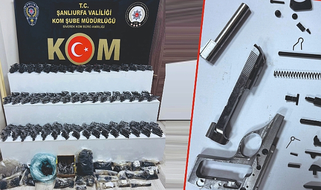 Urfa'da silah ve mühimmat operasyonu