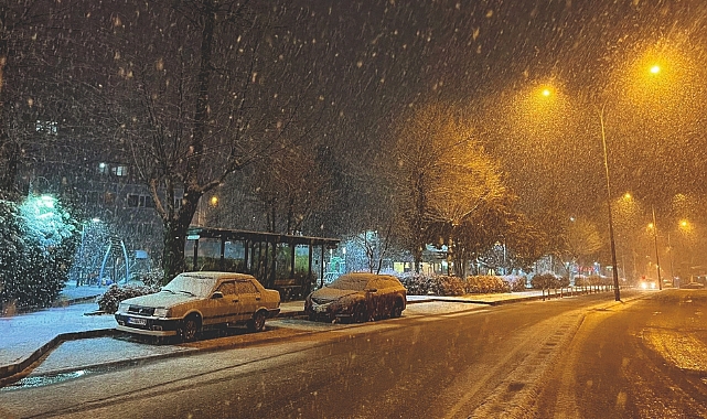 Antep'te kar yağışı etkili oldu