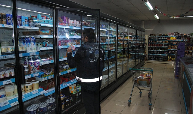 BÜYÜKŞEHİR BELEDİYESİ'NDEN ZİNCİR MARKETLERDE KAPSAMLI DENETİM
