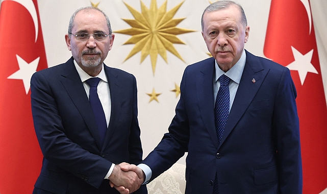 Cumhurbaşkanı Erdoğan, Ürdün Dışişleri Bakanı es-Safedi’yi kabul etti