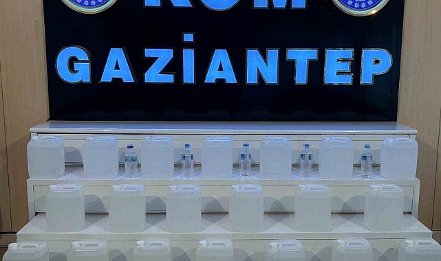 Sahte alkol operasyonu: 4 kişi tutuklandı