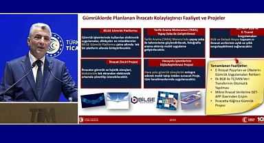 Ticaret Bakanı Ömer Bolat, İhracatta 2025 Yılı Eylem Planı’nı açıkladı