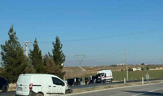 Trafik kazası: 2 yaralı