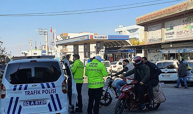 Urfa'da 2024 yılı trafik uygulamaları bilançosu