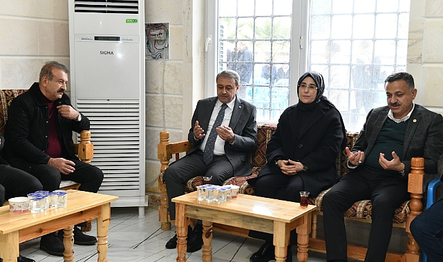 Vekil Yazmacı'ya başsağlığı ziyareti