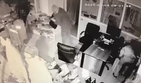 El arabasıyla 120 bin liralık hırsızlık