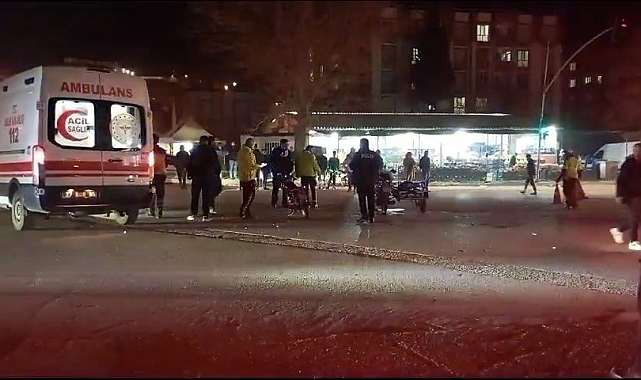Motosikletler çarpıştı: 2 yaralı